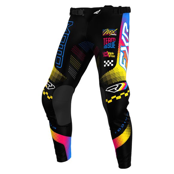 CHILDREN FXR PODIUM cross pants - Black / BlueRef: FXR1716