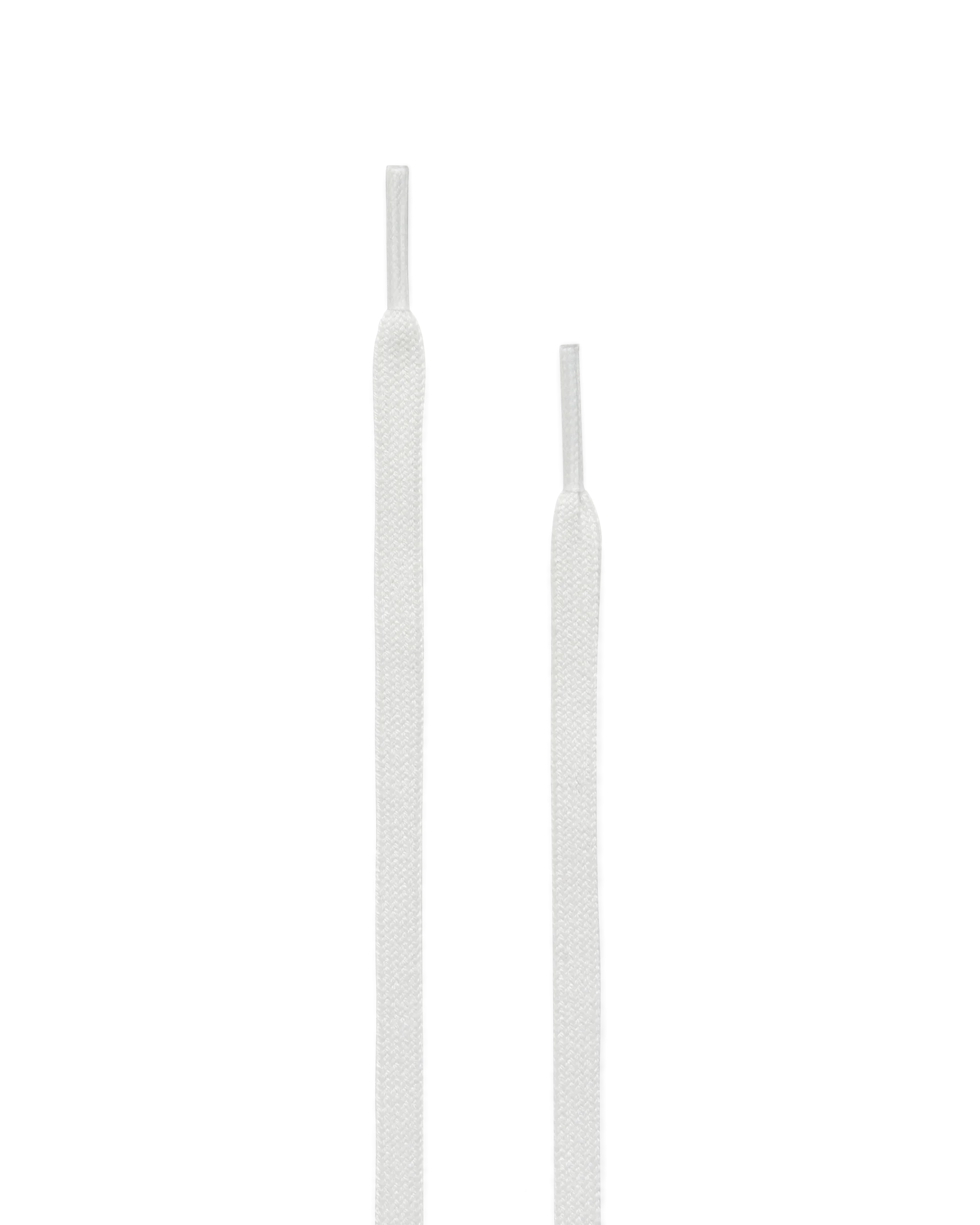 ECCO Flat Laces Flache Schnürsenkel Weiß