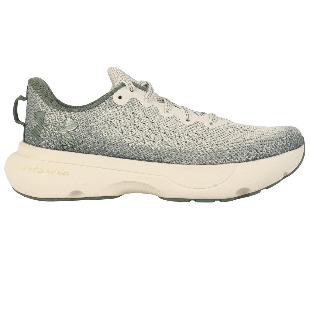 Under Armour UA Infinite Running Shoes Women - White Quartz/Silica Green/Metallic Silica