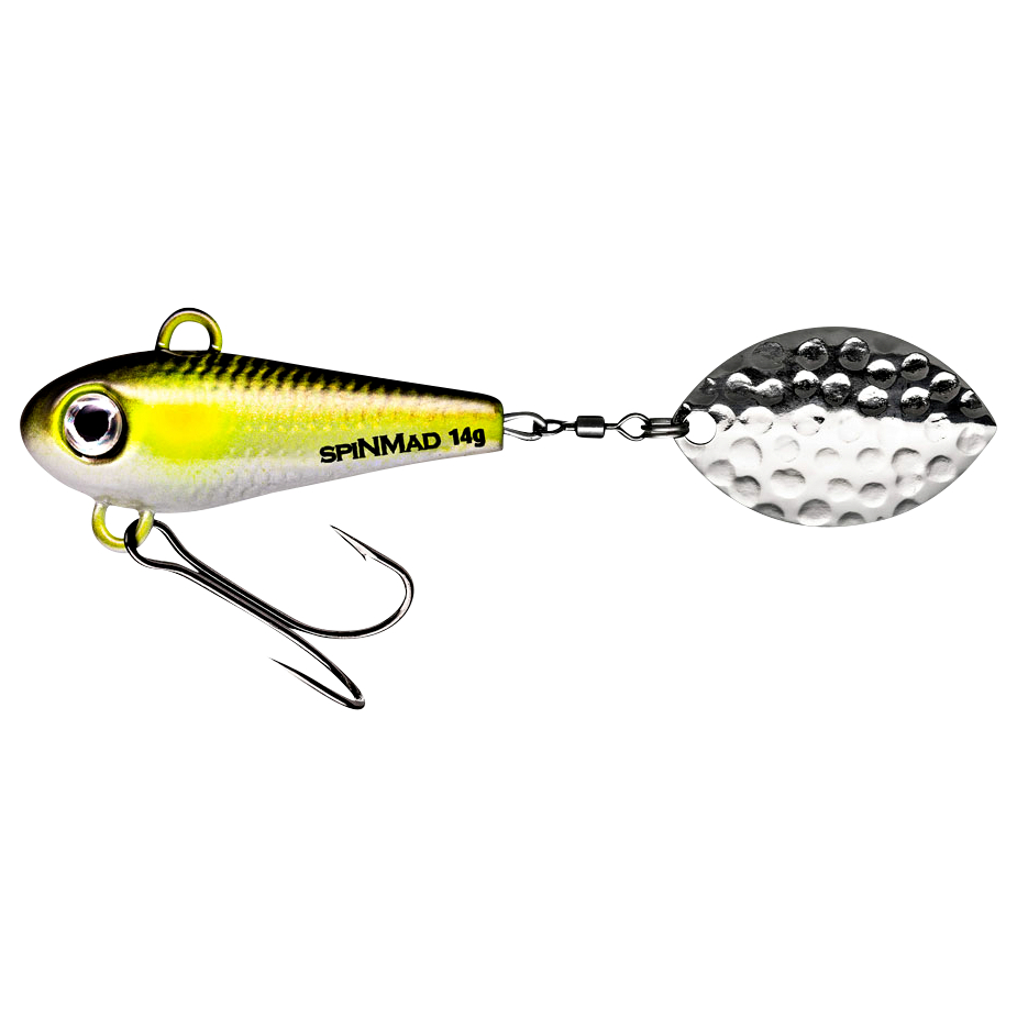 SpinMad Lead Head Spinner Originals (Ayu, 14 g)