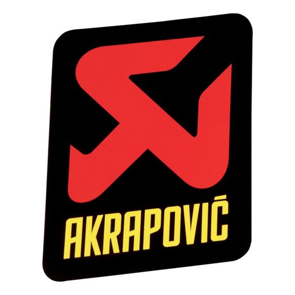 Akrapovic vertical spare 75 mm (per unit) stickers universal - blackRef: SA0058 / 43201225