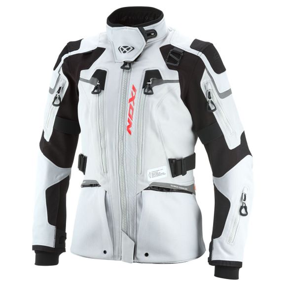 Ixon Odin Lady Motorcycle Jacket - Gray / BlackRef: IX2117