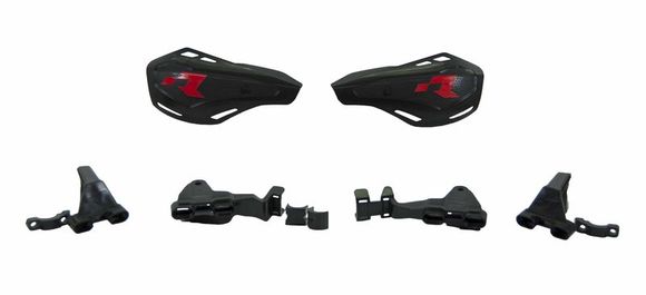 Racetech HP1 Universal Black HandguardsRef: Rh00318A / 1086021006