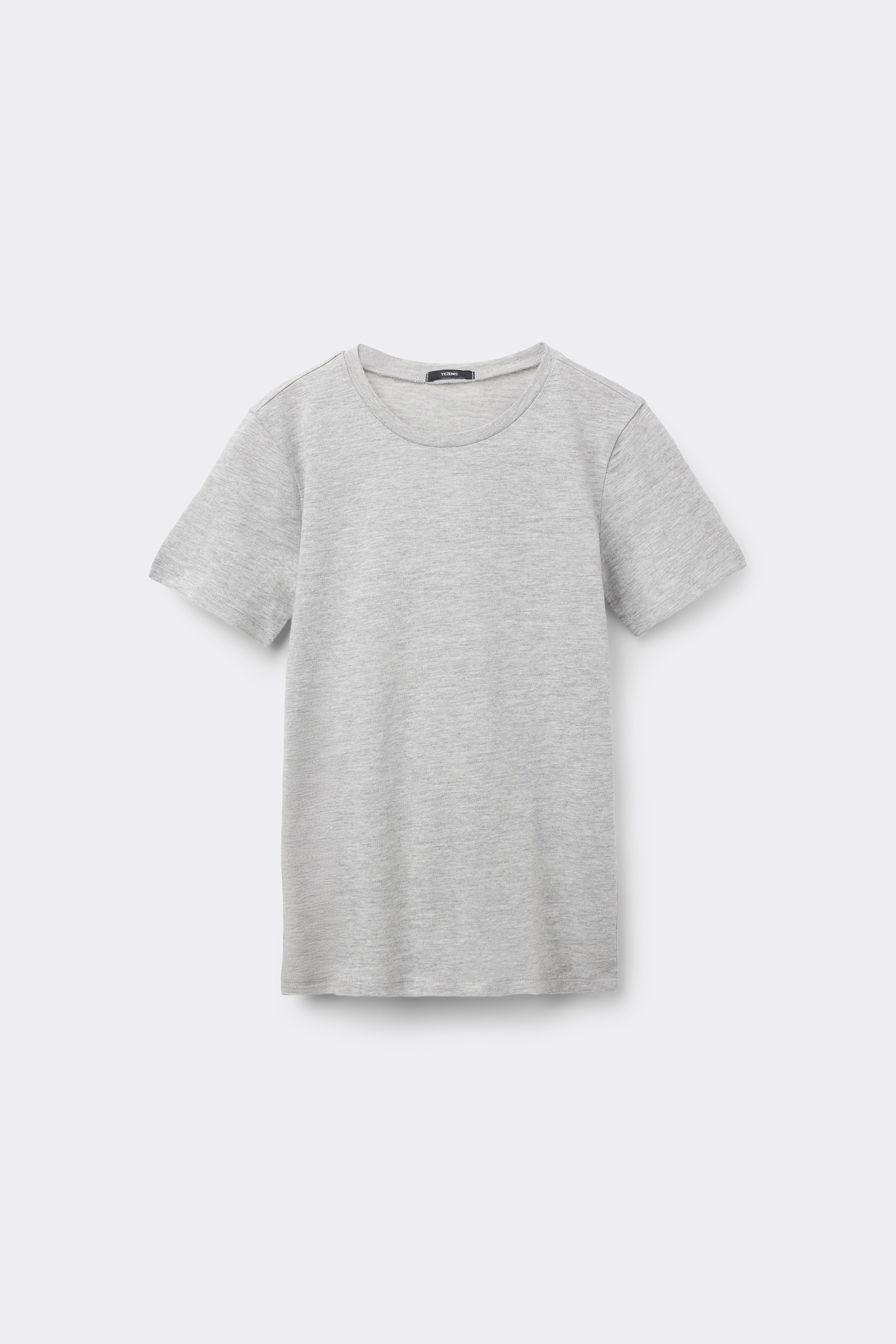 Unisex Kids’ 100% Cotton Basic T-shirt with Rounded Neck