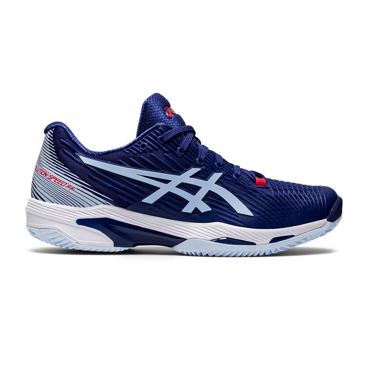 ASICS SOLUTION SPEED FF 2 CLAY BLUE WHITE WOMAN 1042A134 404