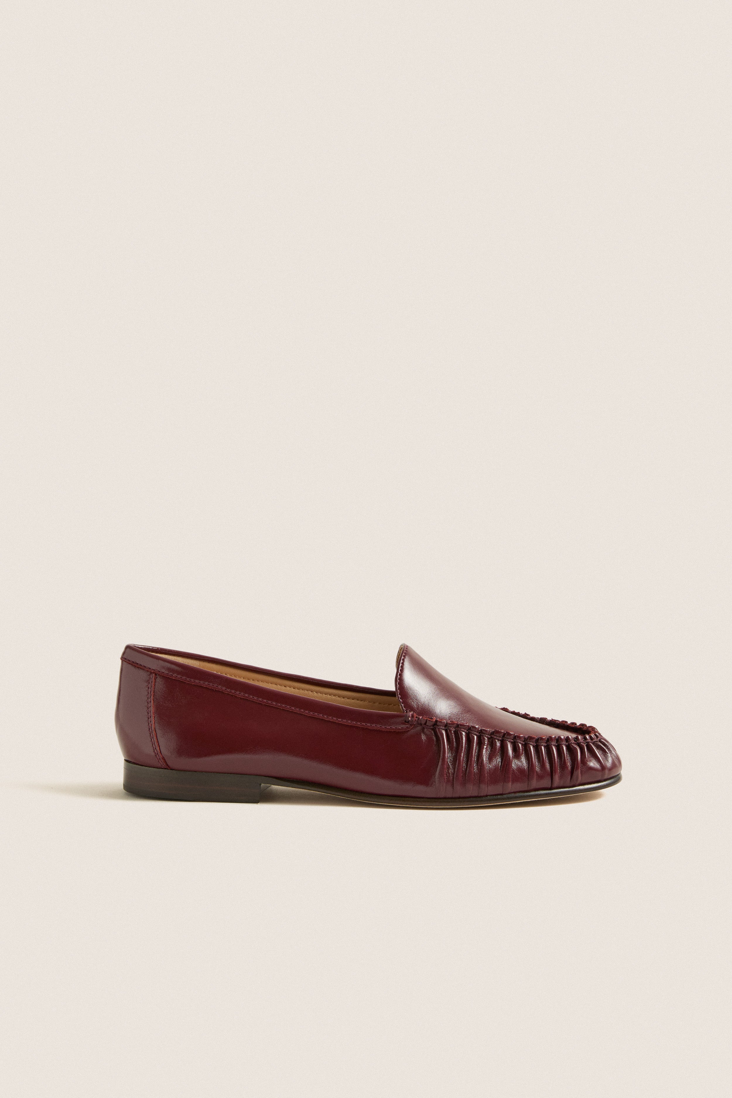 Burgundy Prilla Loafers