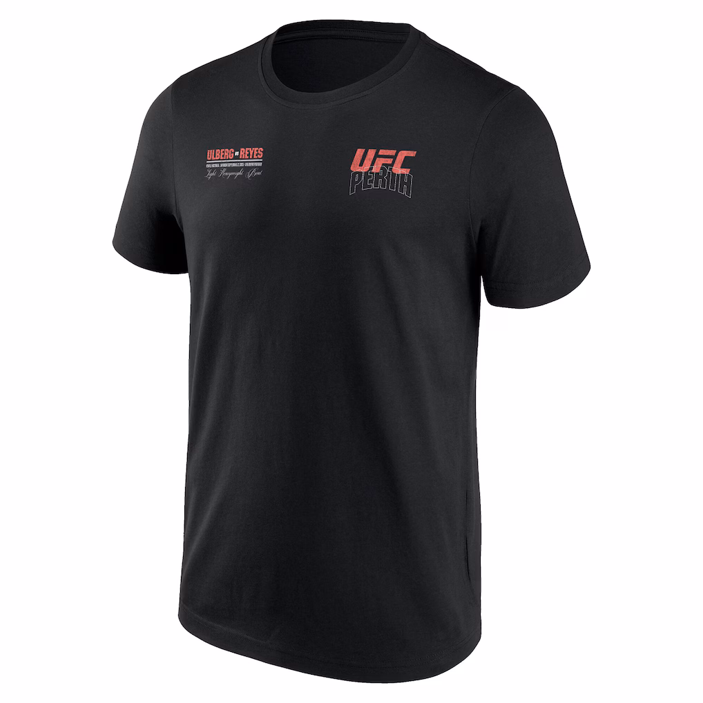 UFC Fight Night Perth Match Up T-Shirt - Black - Mens