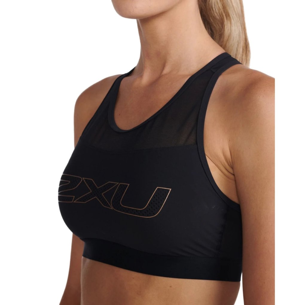 2XU Aero Tri Crop Top Women - black/white