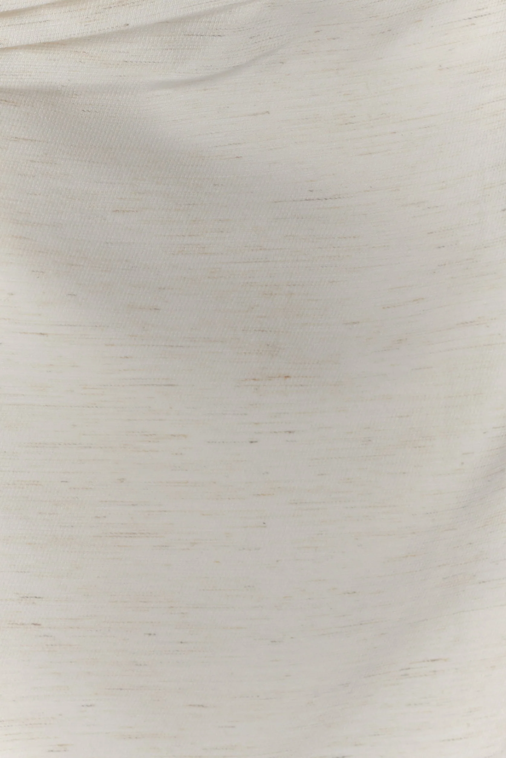 Steph Strapless Linen Mini Dress - White