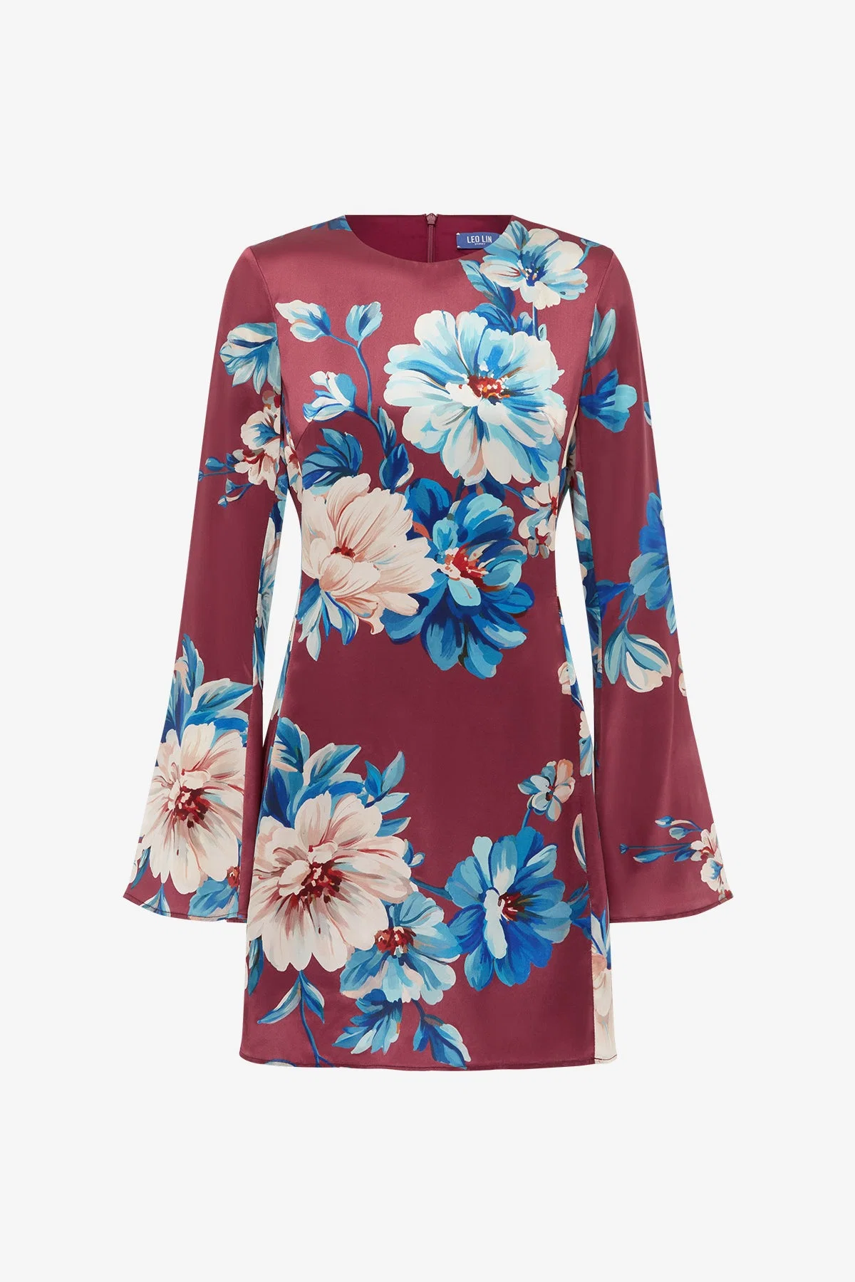 Suzanne Bell Sleeve Mini Dress - Cosmos Print