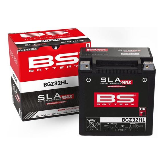 Batterie BS Battery SLA MAX BGZ32HL (FA) ferme Type Acide Sans entretien/prête à l'emploiRef : BSB0013 / 1125741