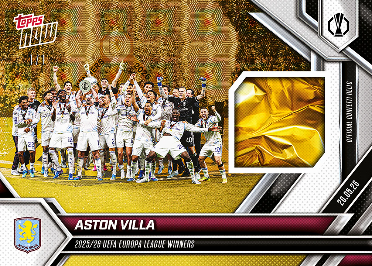 Aston Villa - 2025-26 UEL Topps NOW® - Card 31
