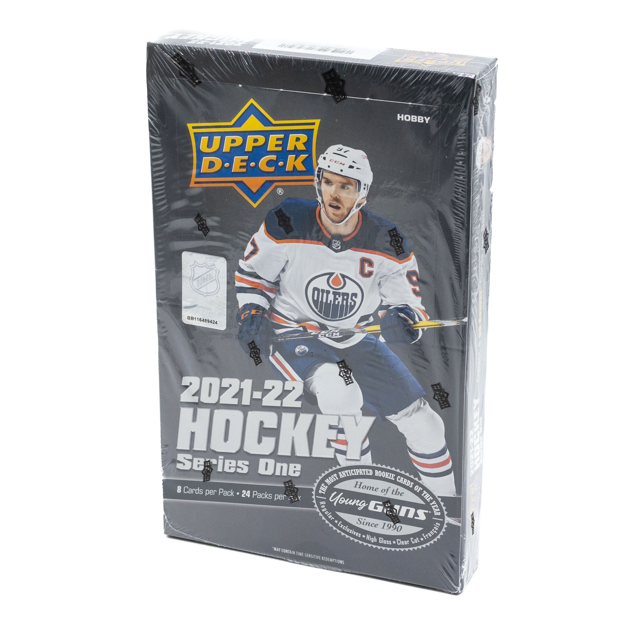 2021/22 Upper Deck Series 1 Hockey Hobby Box NHL