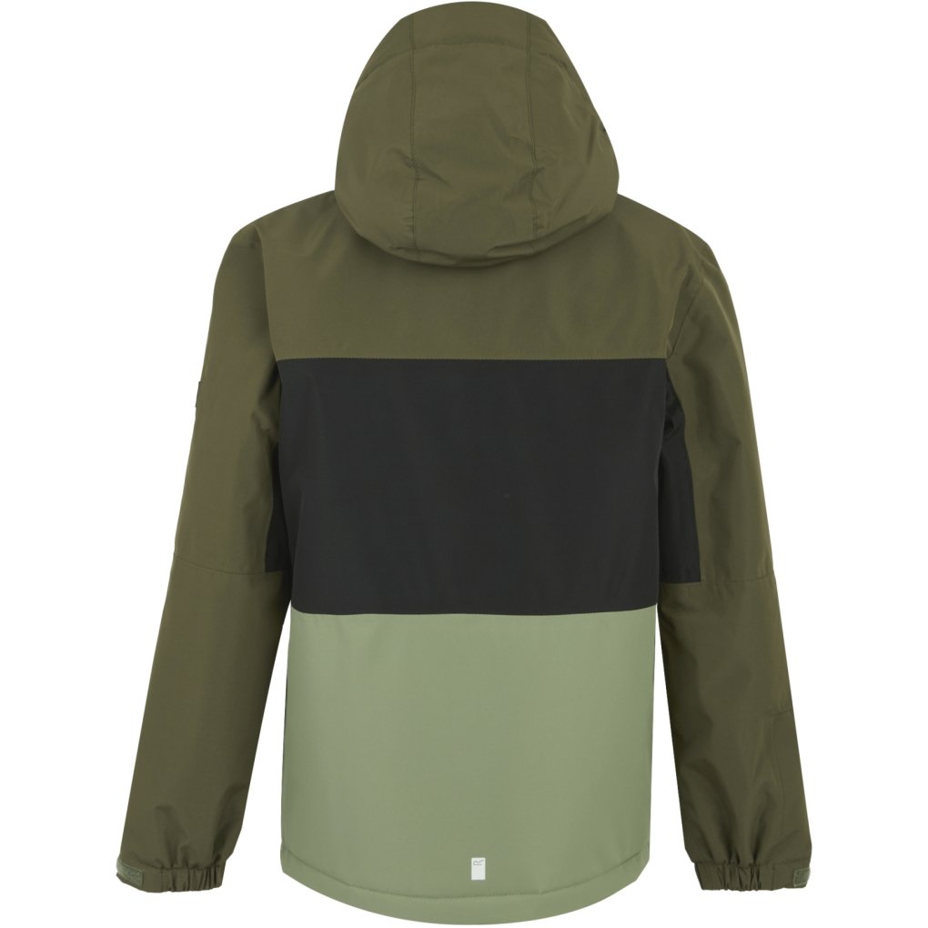 Regatta Beamz Jacket Kids - Olive Night/Oil Green/Black ZYL