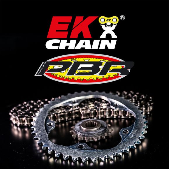 EK CHAIN PBR 525ZVX3 17/50 Chain Kit - standard sprocketRef: EKC04754A / 3070808