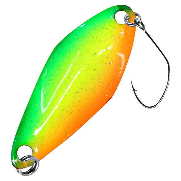 FTM Trout Spoon Tremo (2.3 g, Rainbow\/Brown UV)