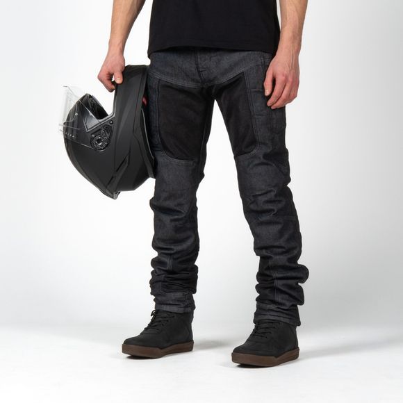 Dxr Dnm Air Motorcycle Jeans - Straight / Regular - BlackRef: DXR0602
