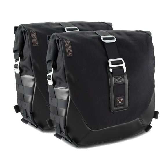SW-MOTECH LEGEND GEAR Black Edition saddlebags (2 x 13.5 liters) WITH RACK - BlackRef: swm0048 / bc.hta.08.993.20101