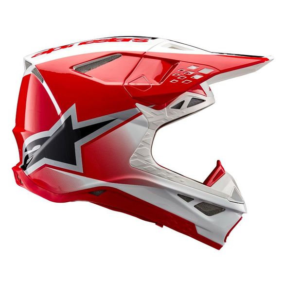 Casque cross Alpinestars SUPERTECH S-M10 - UNITE 2023 - Rouge / BlancRef : AP3235