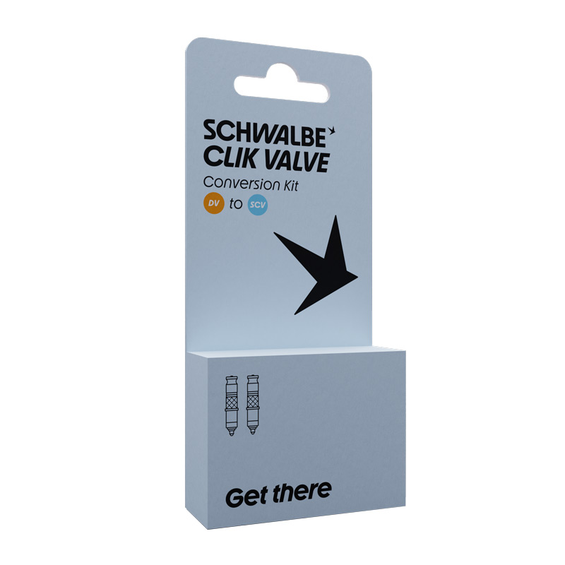 Schwalbe Clik Valve - Conversion Kit - DV-SCV - 2 Valves