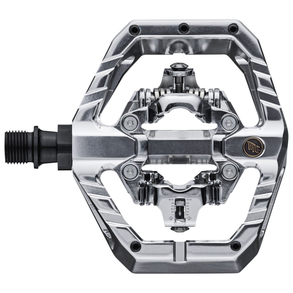 Title CONNECT Clipless Pedals - chrome