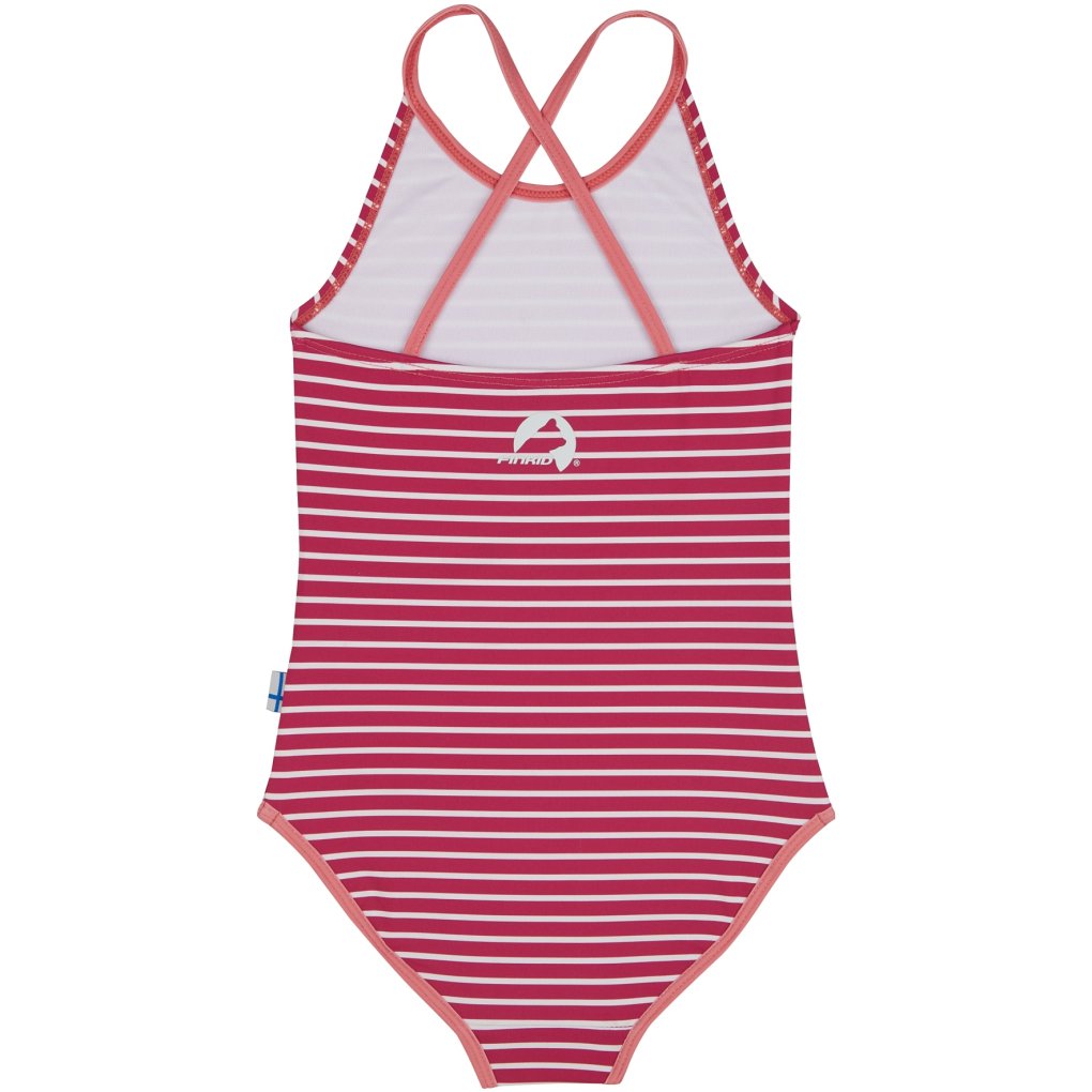 Finkid UIMAPUKU BEACH Swimsuit Girls - terra cotta/sunflower