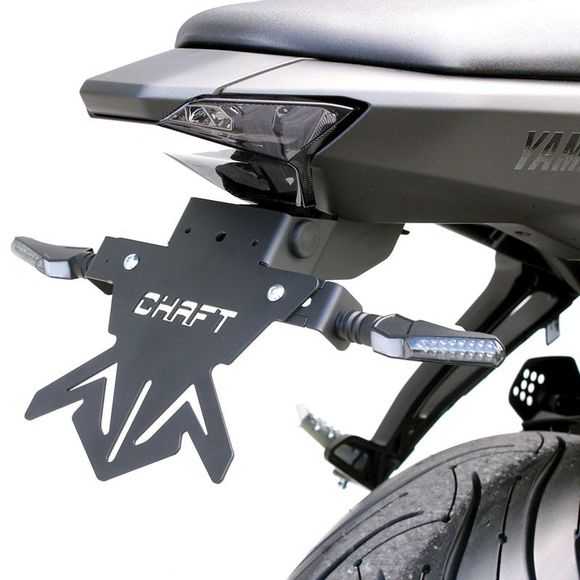 Support de plaque Chaft Noir - NoirRef : CH0308 / UL111