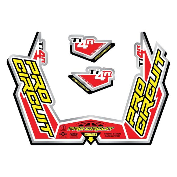Universal Pro Circuit StickersRef: PC0272 / 18600633