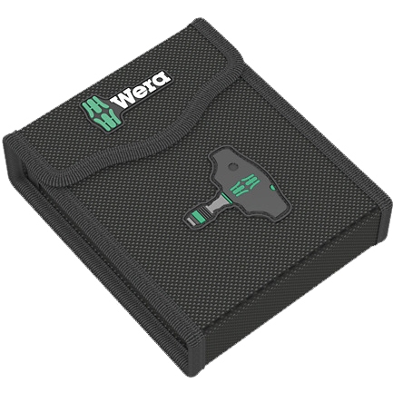 Wera Kraftform Kompakt 400 RA Set 1 - T-Handle Handholder Bit-Set - 17 Pcs.
