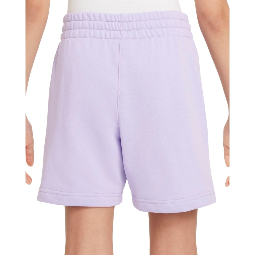 Nike Sportswear Club Fleece French Terry Shorts Kids - hydrangeas/hydrangeas/white FD2919-515