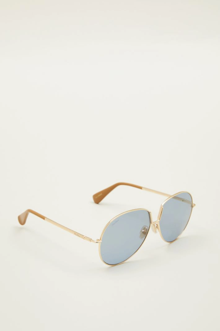 Shaped sunglasses - LIGHT BLUE