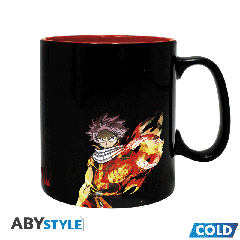 FAIRY TAIL Heat Change Mug Natsu & Lucy
