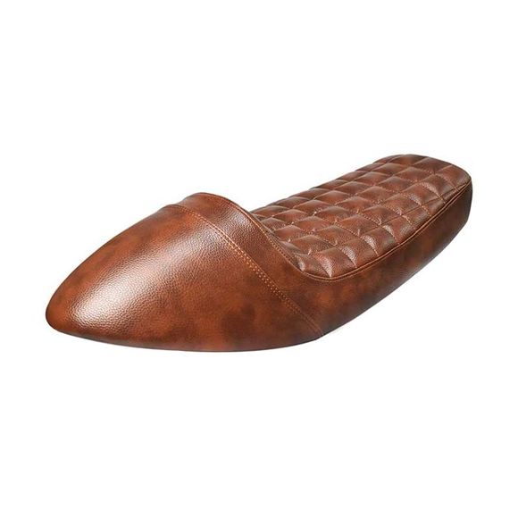 Brazoline SCRAMBLER YAMAHA 750 VIRAGO Universal comfort saddle - BrownRef: BRZ0071