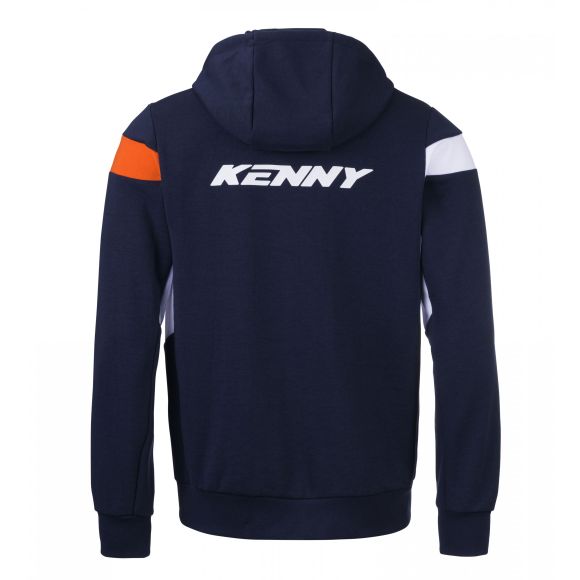 Kenny racing zip sweatshirt for children - blueRef: KE2452