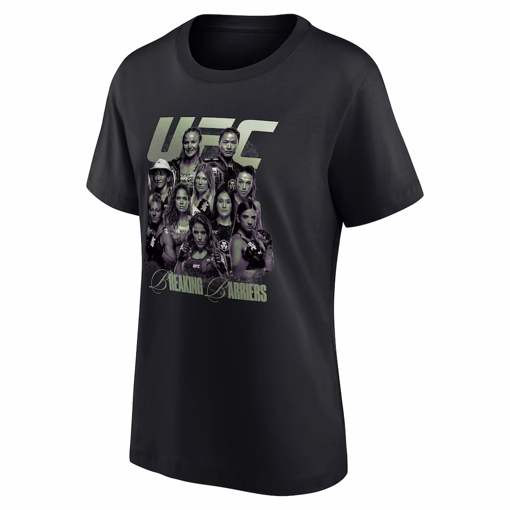 UFC Breaking Barriers T-Shirt - Black - Womens