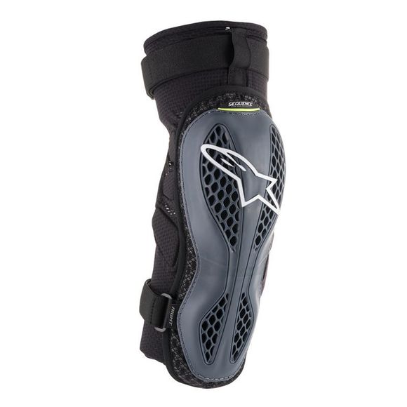 Alpinestars sequence protector knee guards - anthracite yellow fluo 2023 - gray / yellowRef: AP11466