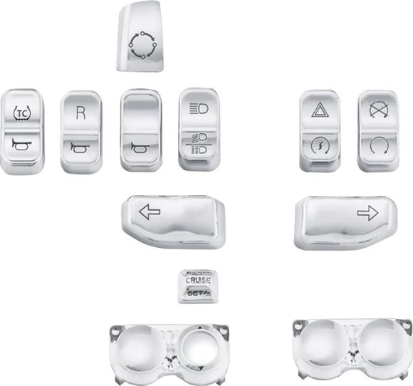 Drag Specialties Electric Switch Cap Switch KitRef: Drg00240A / 06160392