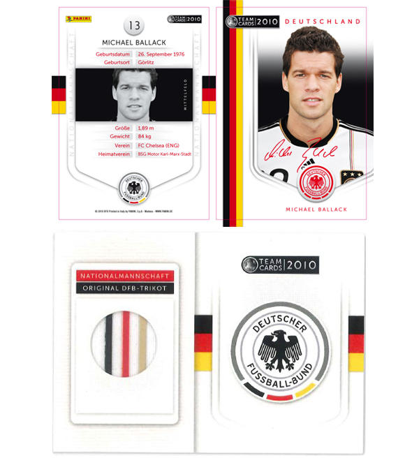 Panini Team Cards 2010 Deutsche Nationalmannschaft - Box