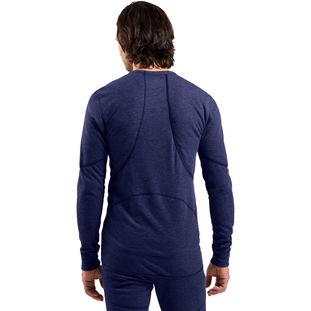 Odlo Active X-Warm Long-Sleeve Baselayer Men - skipper blue