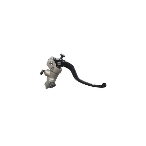 Accossato radial brake master cylinder 14 x 18 with fixed short lever Universal - Gray / BlackRef: Acc0063 / Cy060-C-18-Nrst
