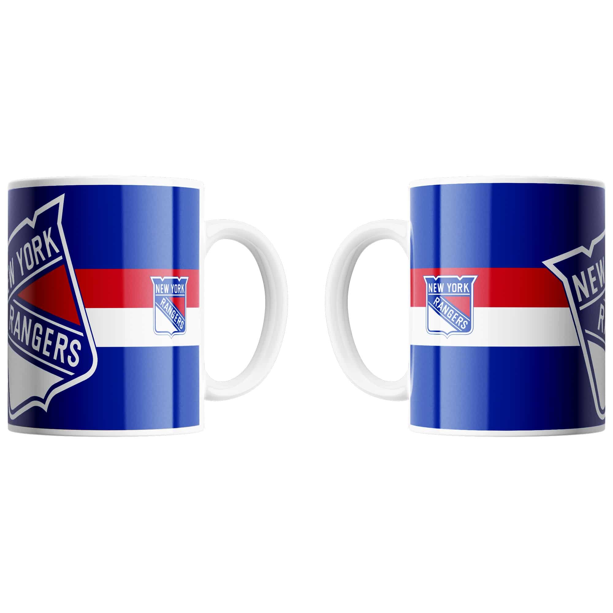 New York Rangers Triple Logo NHL Jumbo Mug (450 ml)