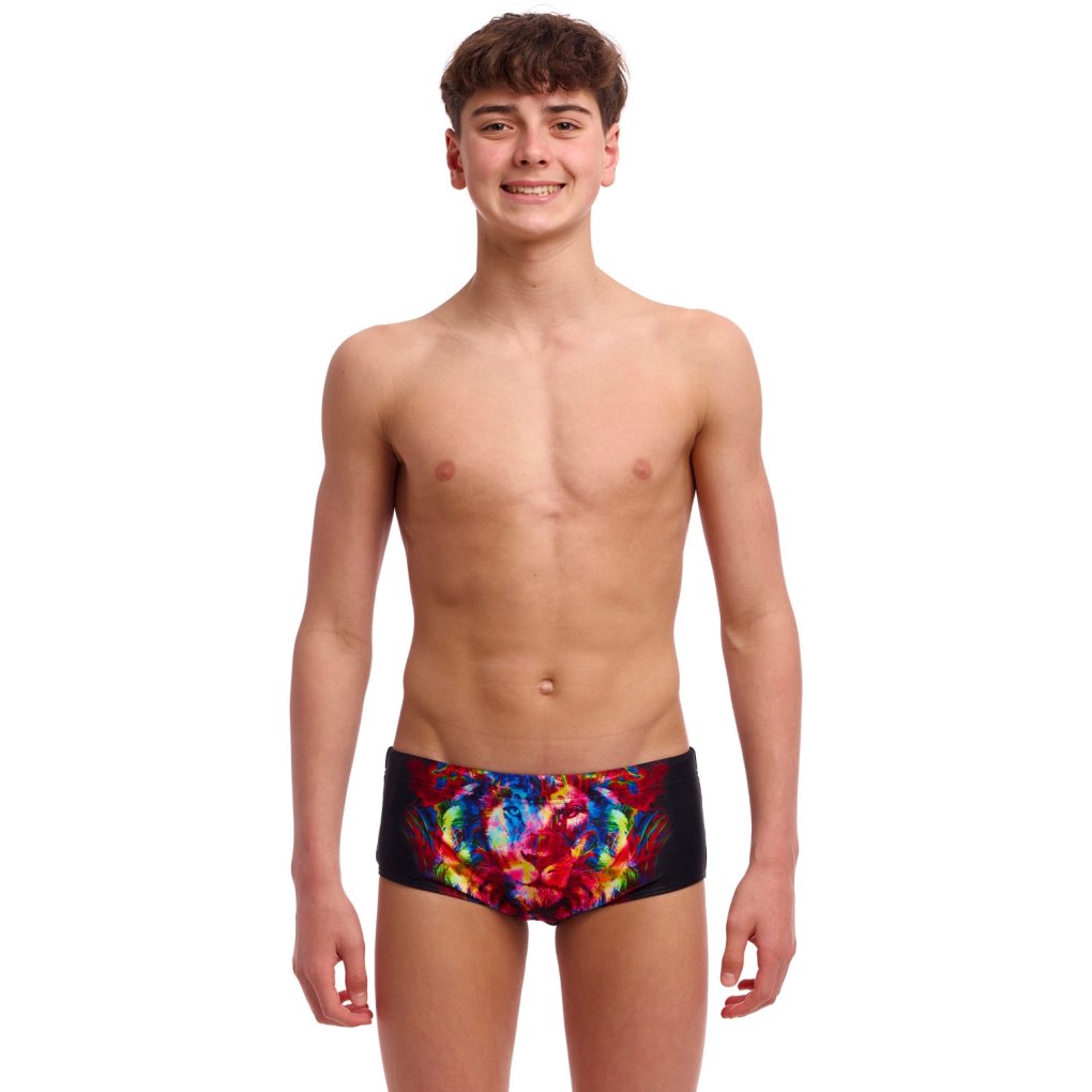 Funky Trunks Sidewinder Eco Swim Trunks Boys - Pride Alive
