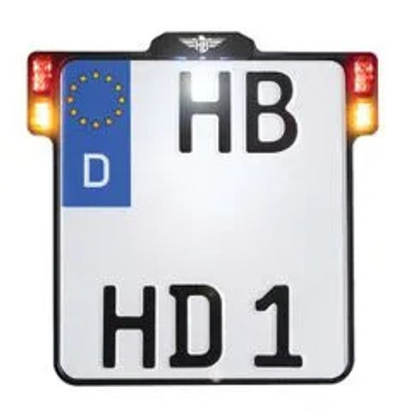 Heinz Bikes Rear License Plate Mount Slip - Inn UniversalRef: HEIZ00343A / 20301937