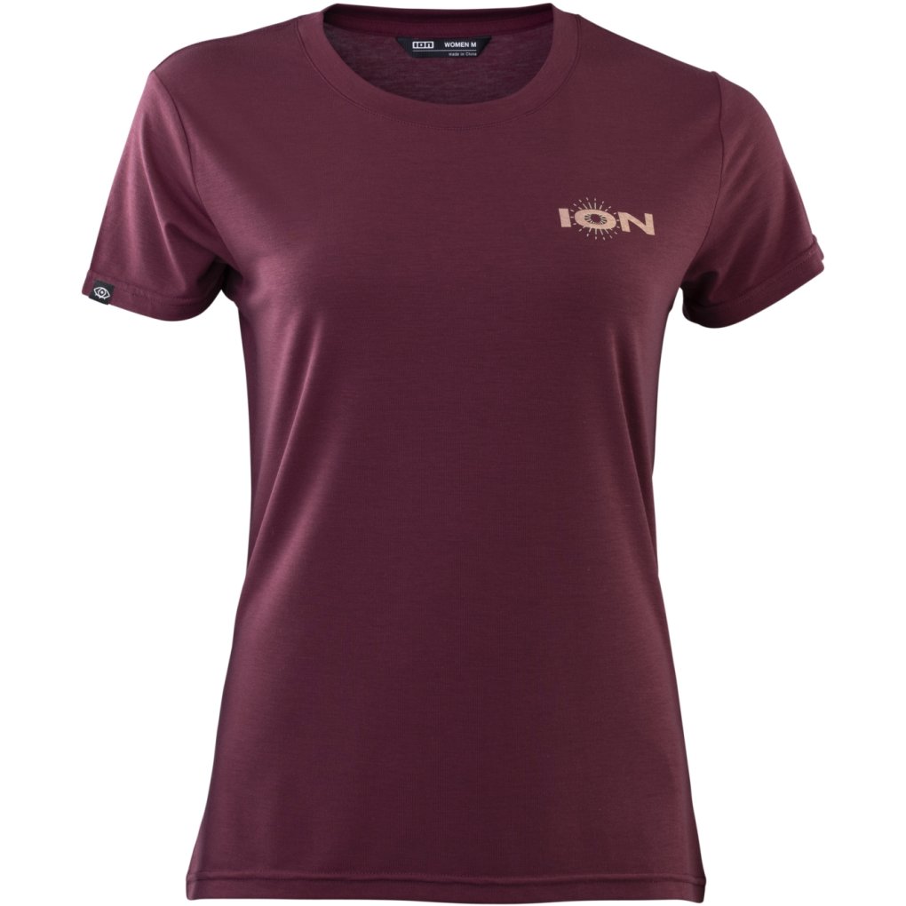 ION Bike Seek Graphic Short Sleeve Jersey Women - Purple Red