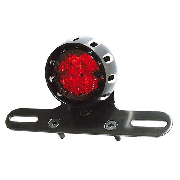 Support de plaque Bihr Vintage noir Universel - NoirRef : 323132 / 1060594