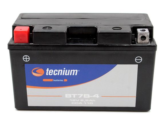 Batterie Tecnium sans entretien activé usine - BT7B-4Ref : TE02359A / 1080007