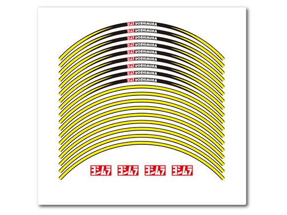 Yoshimura rims fillet Liserés YOSHIMURA Type-A universalRef: YO00060A / 1113743003