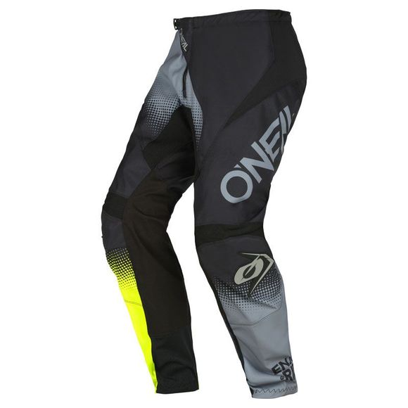 Pantalon cross O'Neal ELEMENT - RACEWEAR V.22 - BLACK GRAY NEON YELLOW 2023 - Noir / GrisRef : OL1753