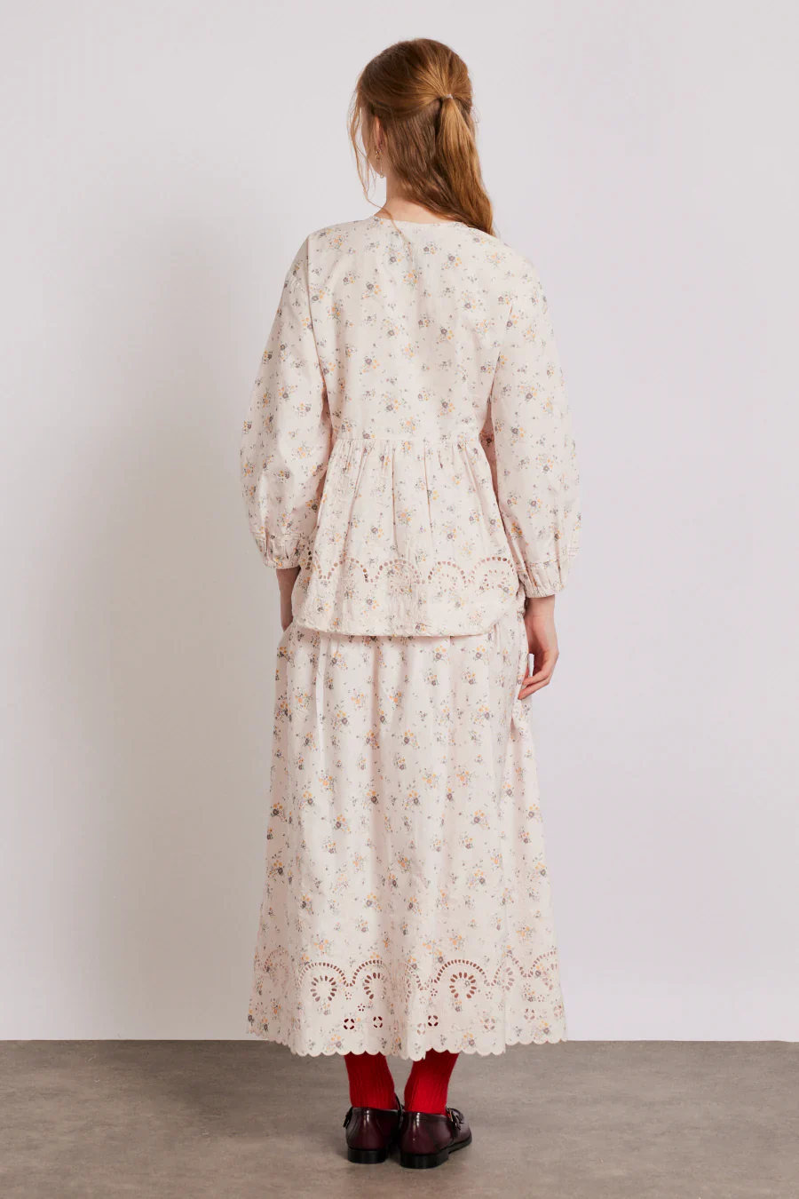 gretchen skirt - vintage ditsy