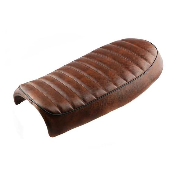Selle confort Brazoline scrambler universelle Universel - MarronRef : BRZ0082 / SCRF041